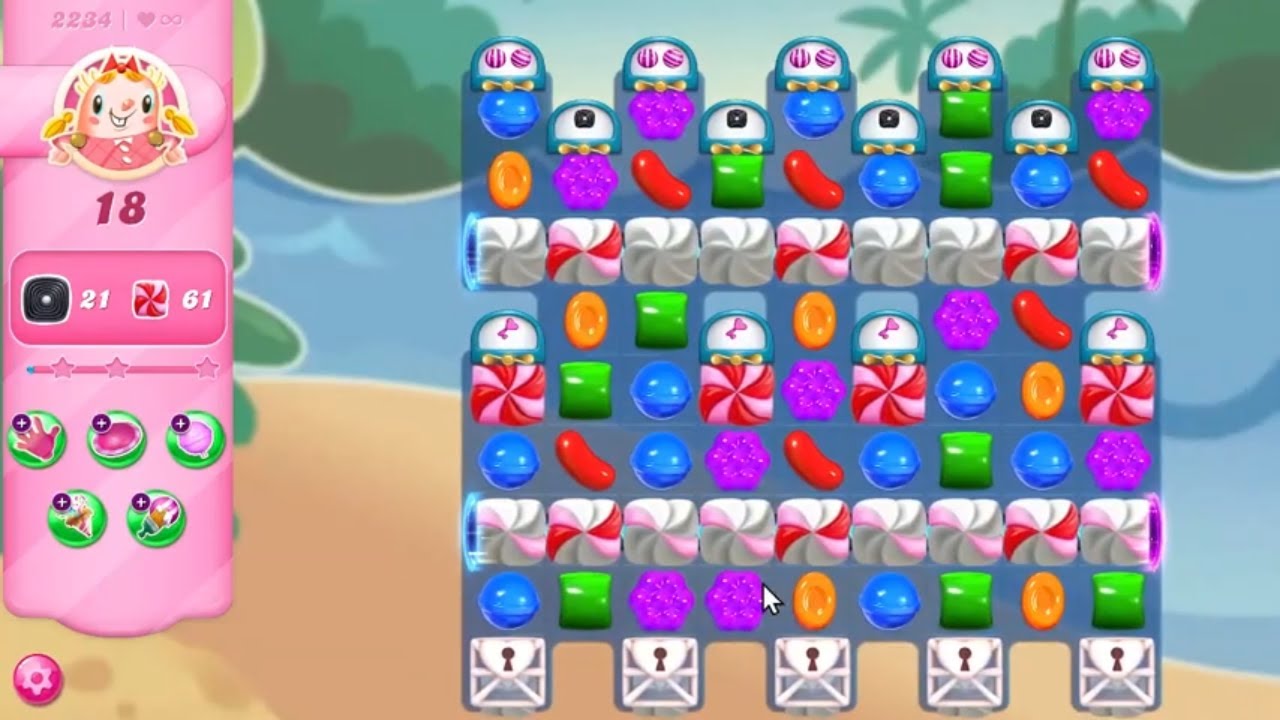 Candy Crush Saga LEVEL 2234 NO BOOSTERS (new version)