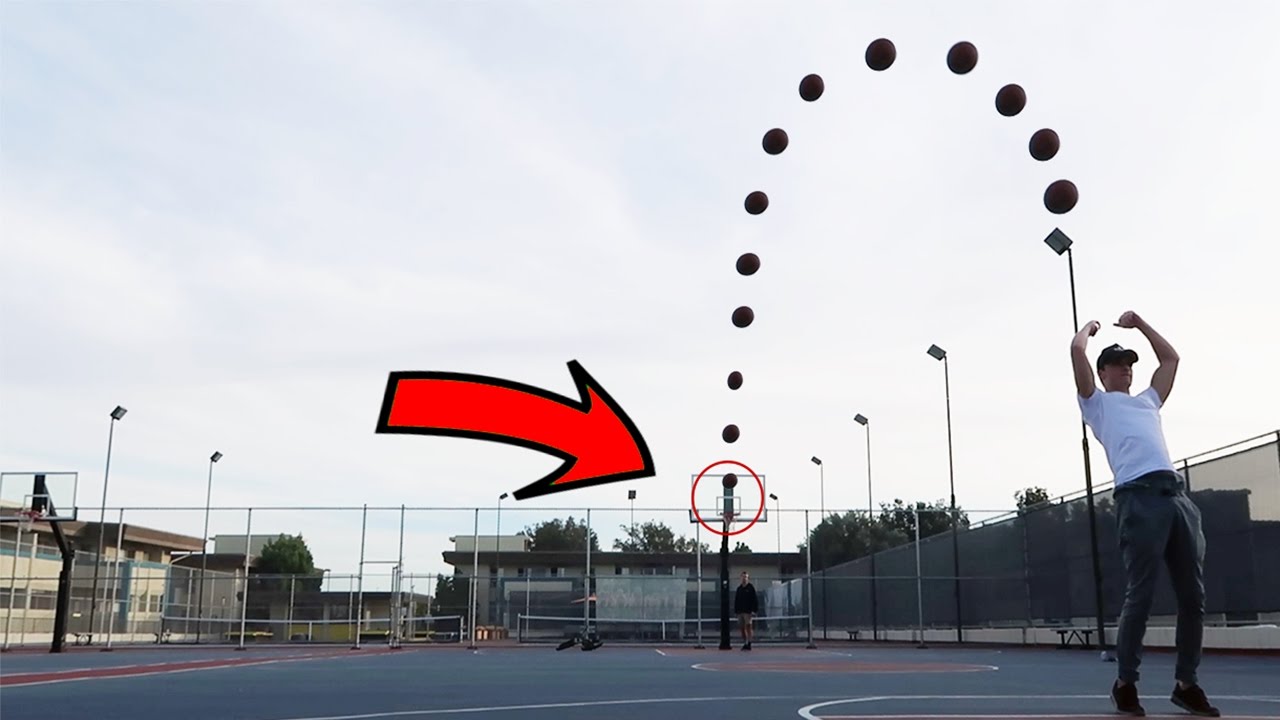 CRAZY  BASKETBALL TRICKSHOTS!!! (BALL IS LIFE)