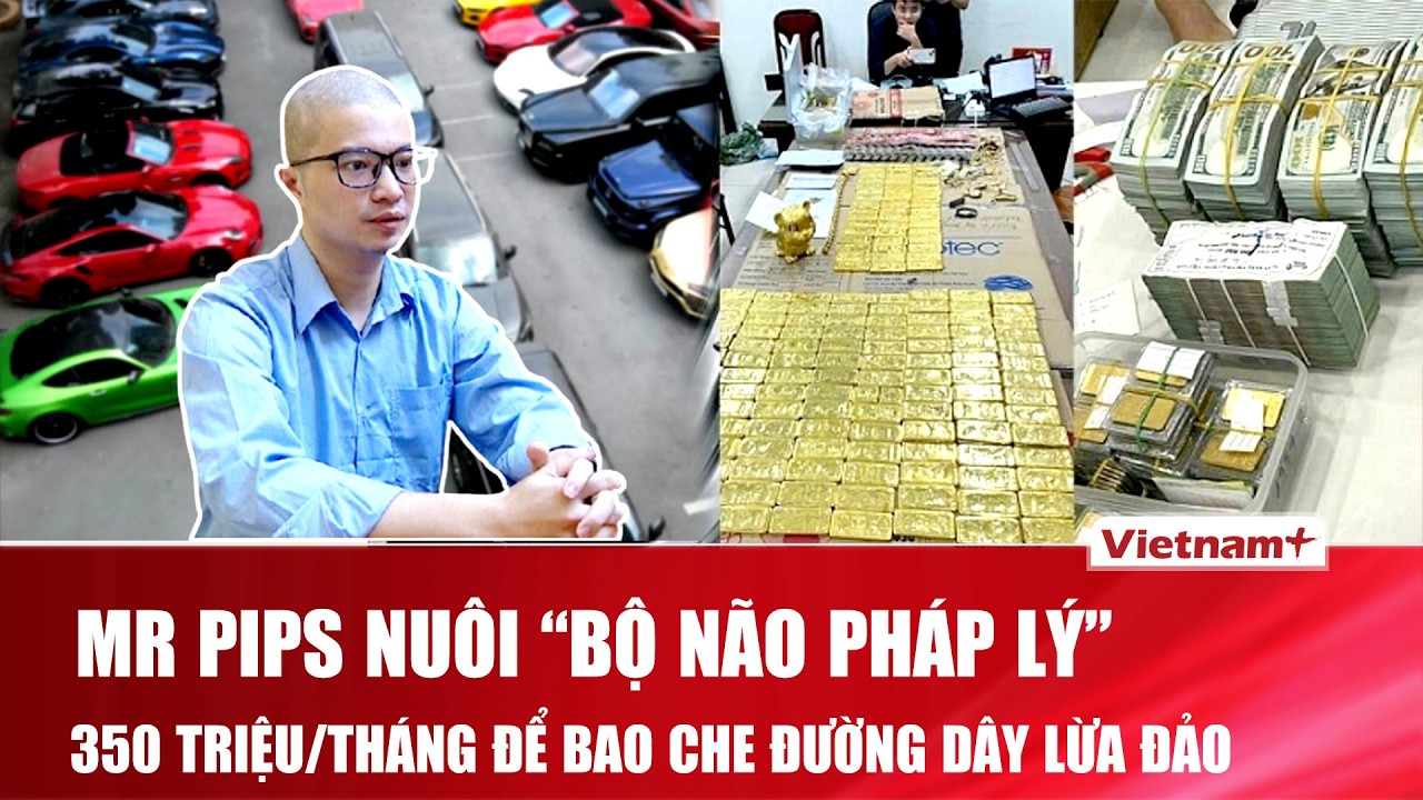 Mr Pips “chi lương tháng” 350 triệu đồng cho hai cựu công an tư vấn pháp chế