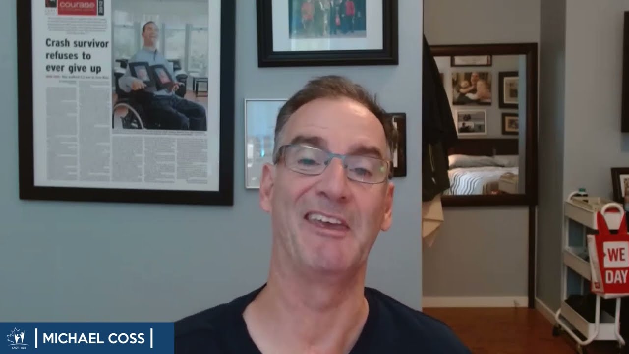 A Canadian Occupational Therapy Story - Michael Coss, traumatic brain injury (TBI) survivor