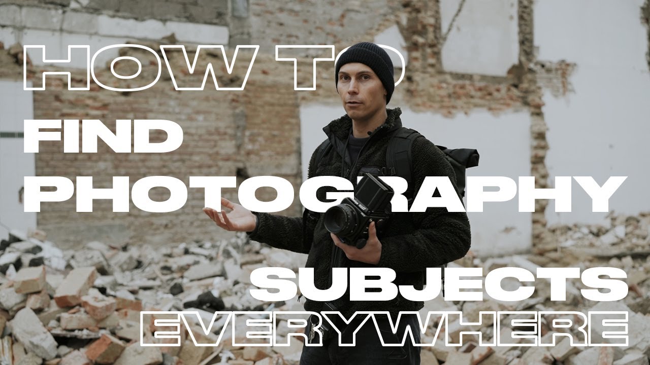 How To Find Photography Subjects Everywhere // Mamiya RZ67