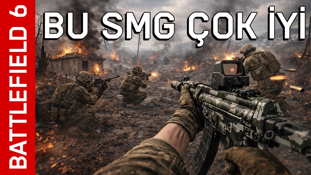 BU SMG FAZLA HIZLI! 😱 Domination Show | Battlefield 6