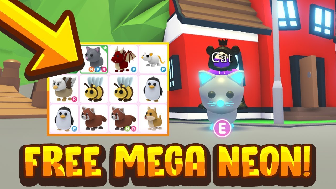 How to Unlock MEGA NEON Pets In Adopt Me! (Roblox Adopt Me Mega Neon Update)