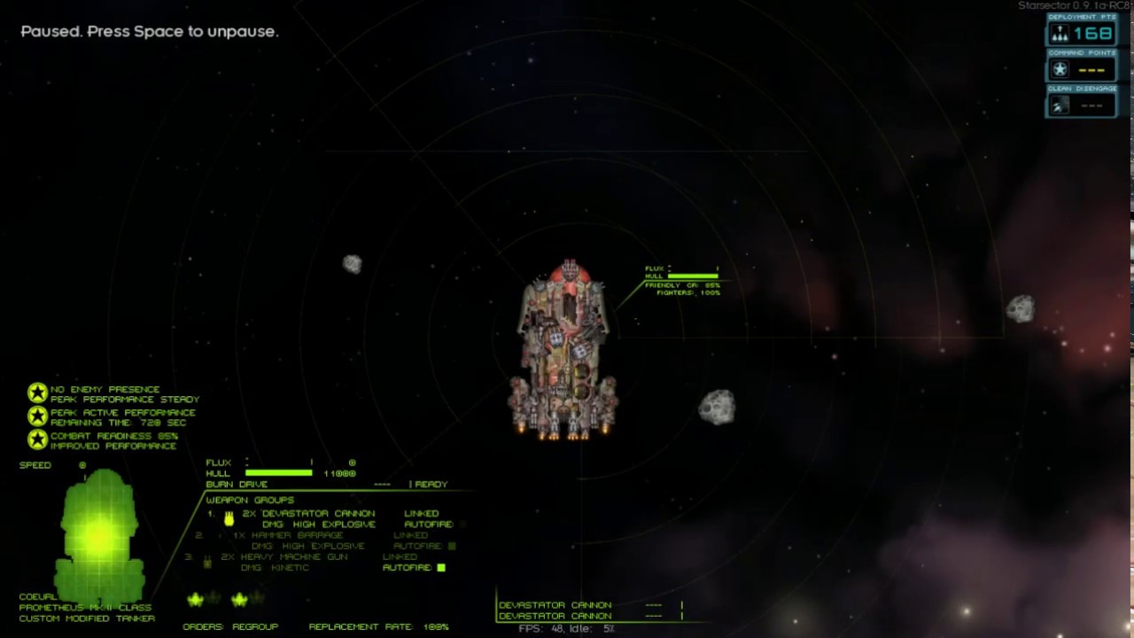 Starsector - how Luddic path use prometheus (how to die)