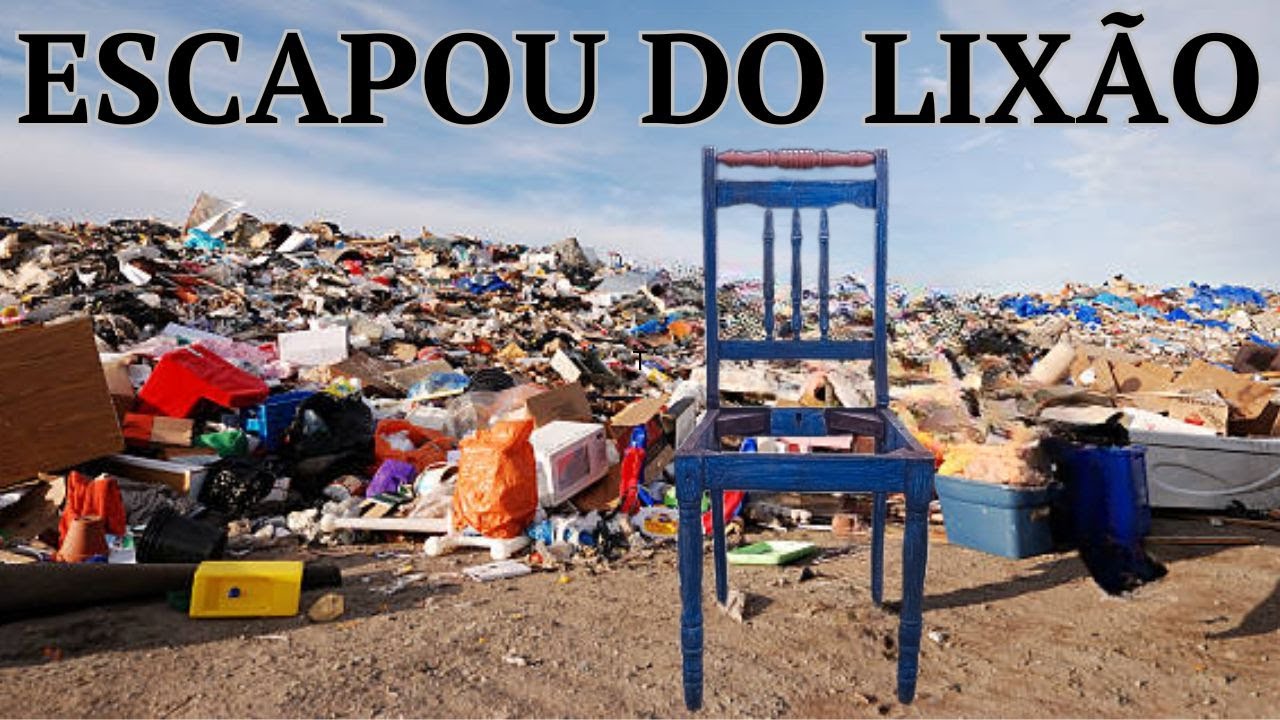 REFORMA de CADEIRA  ANTIGA do LIXÃO