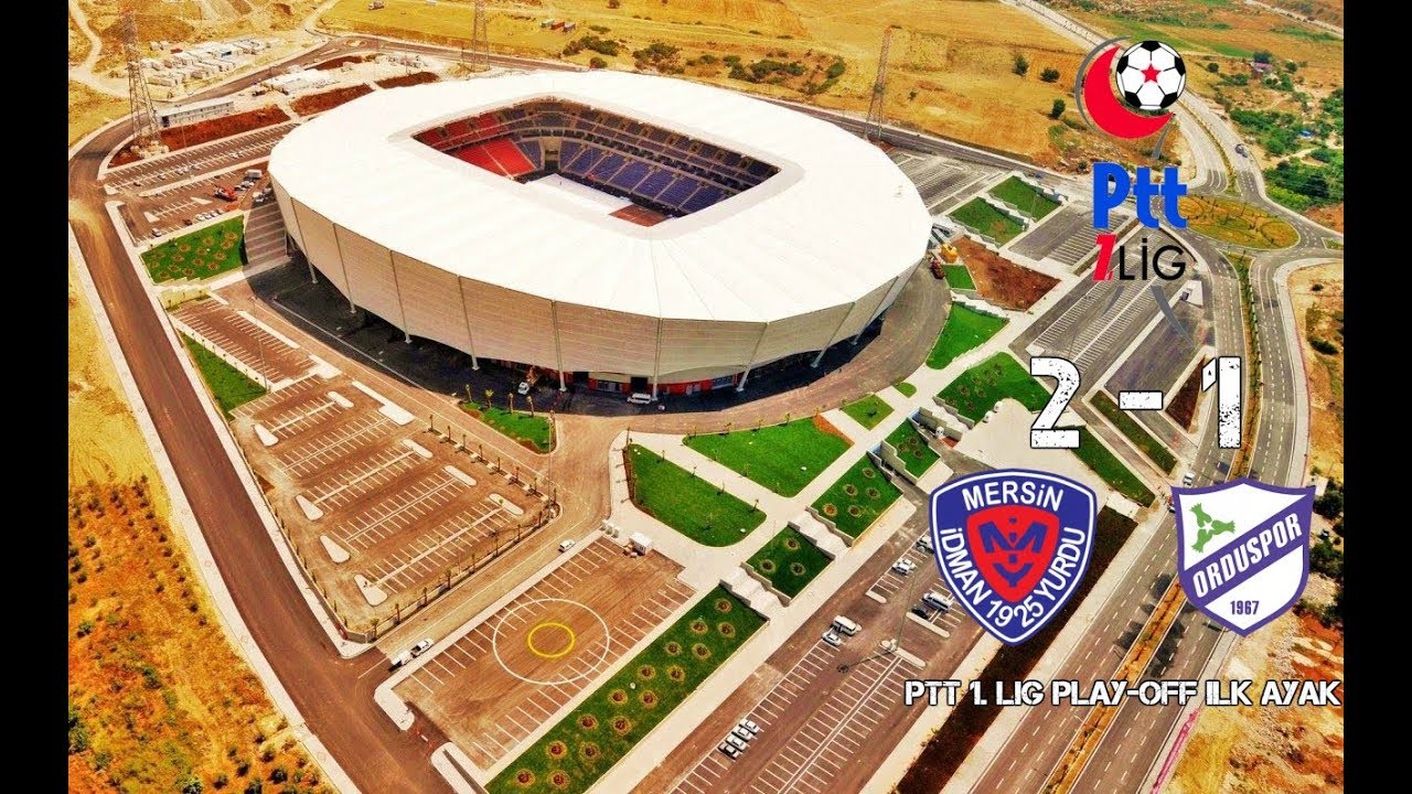 PTT 1. Lig 2013-14 sezonu Play-Off İlk Ayak Mücadelesi/ Mersin İdman Yurdu 2-1 Orduspor