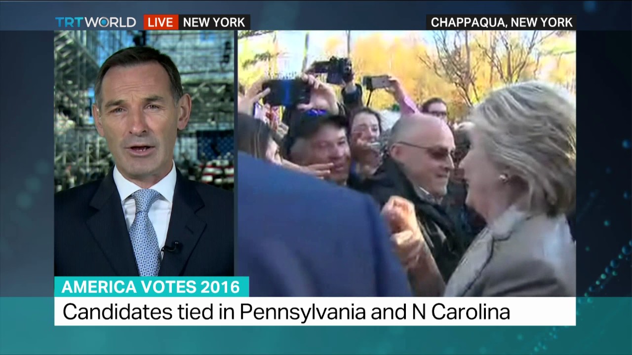 America Votes 2016: Hillary Clinton has cast her vote in Chappaqua