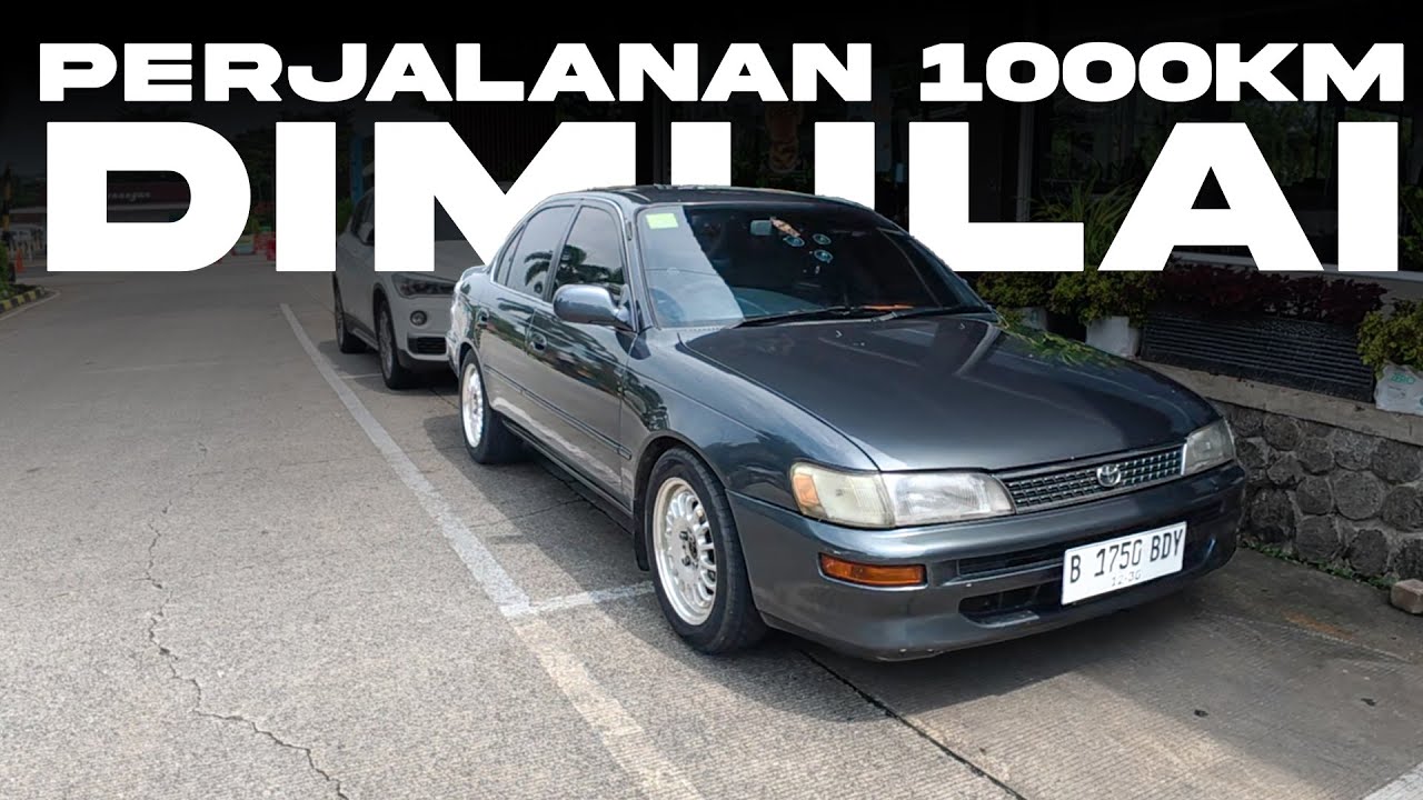 EPS 1 : ROAD TRIP 1000KM KELILING PULAU JAWA PAKE SEDAN TUA 90an | JAKARTA - MALANG