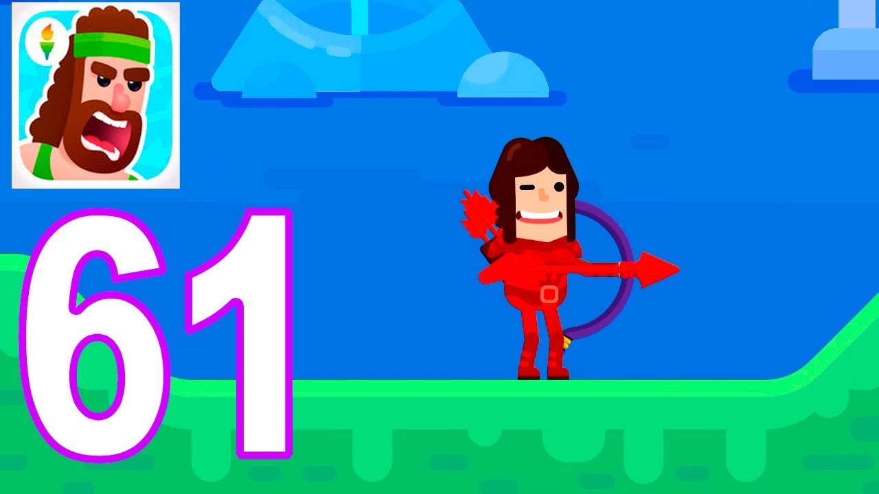 Bowmasters - Walkthrough Gameplay Part 61 - Hunger Girl (Hunter Arrow) Tournament & Birds