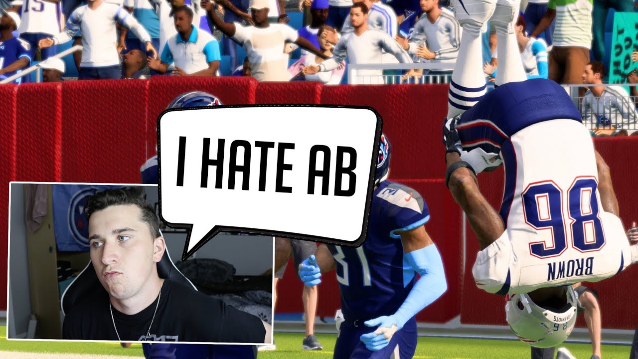 A Bandwagon AB/Patriots fan called me out publicly, so we played...