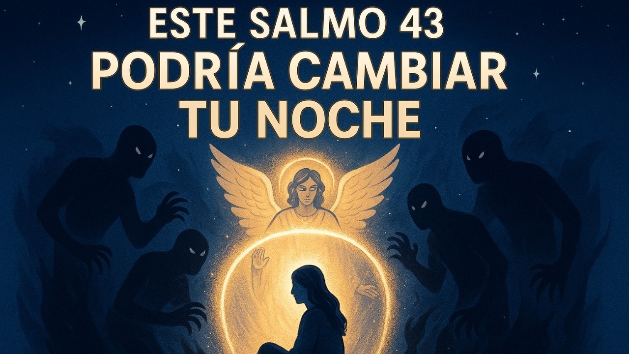 Salmo 43: CLAMA a DIOS cuando tu ALMA está TURBADA y SIN LUZ 🕯️💭