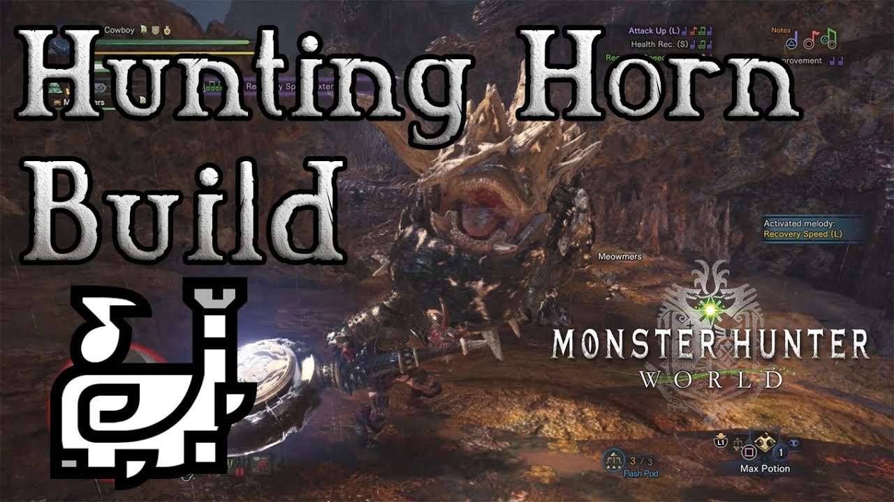 Monster Hunter World - Hunting Horn Build: Boop & Doot