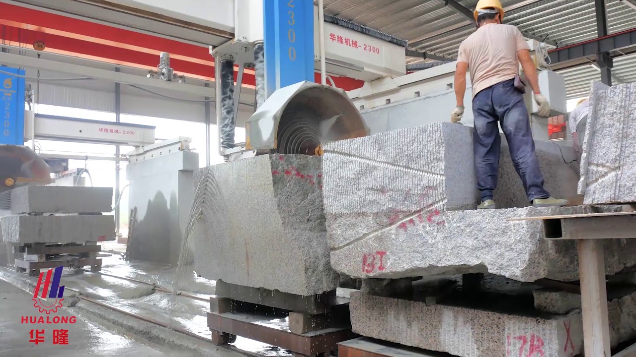 High Efficiency Multi-Blade Stone Cutting Machine HLQY-1600/2300/2500/3000