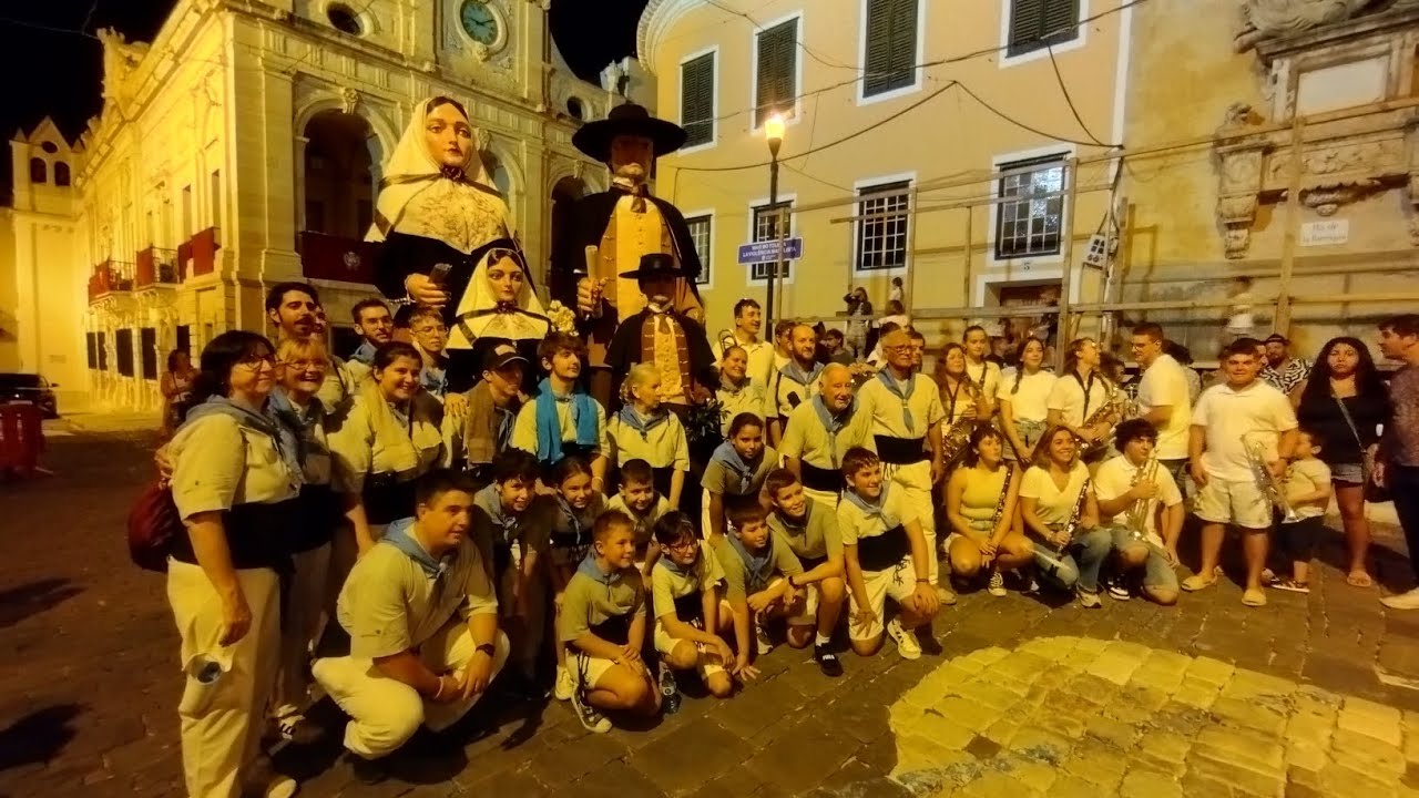 BAIXADA GEGANTS DE MAÓ 2023.