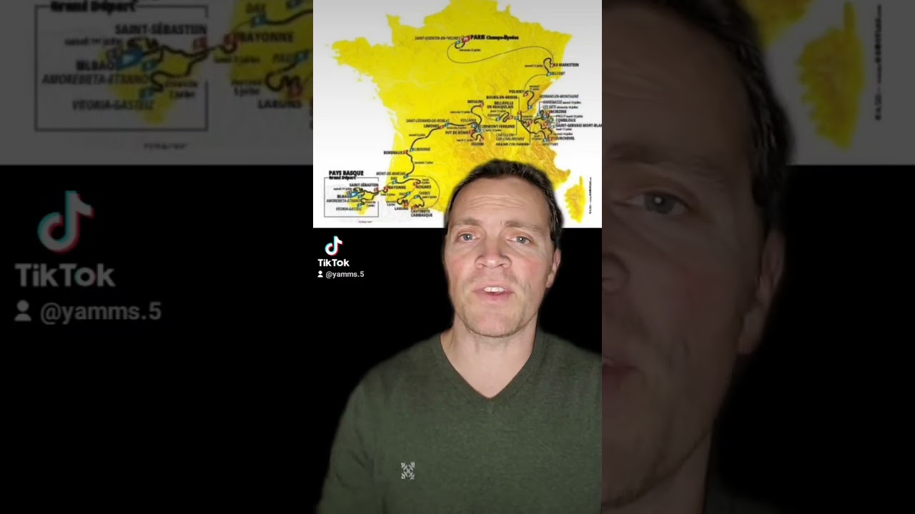 Le parcours du Tour de France