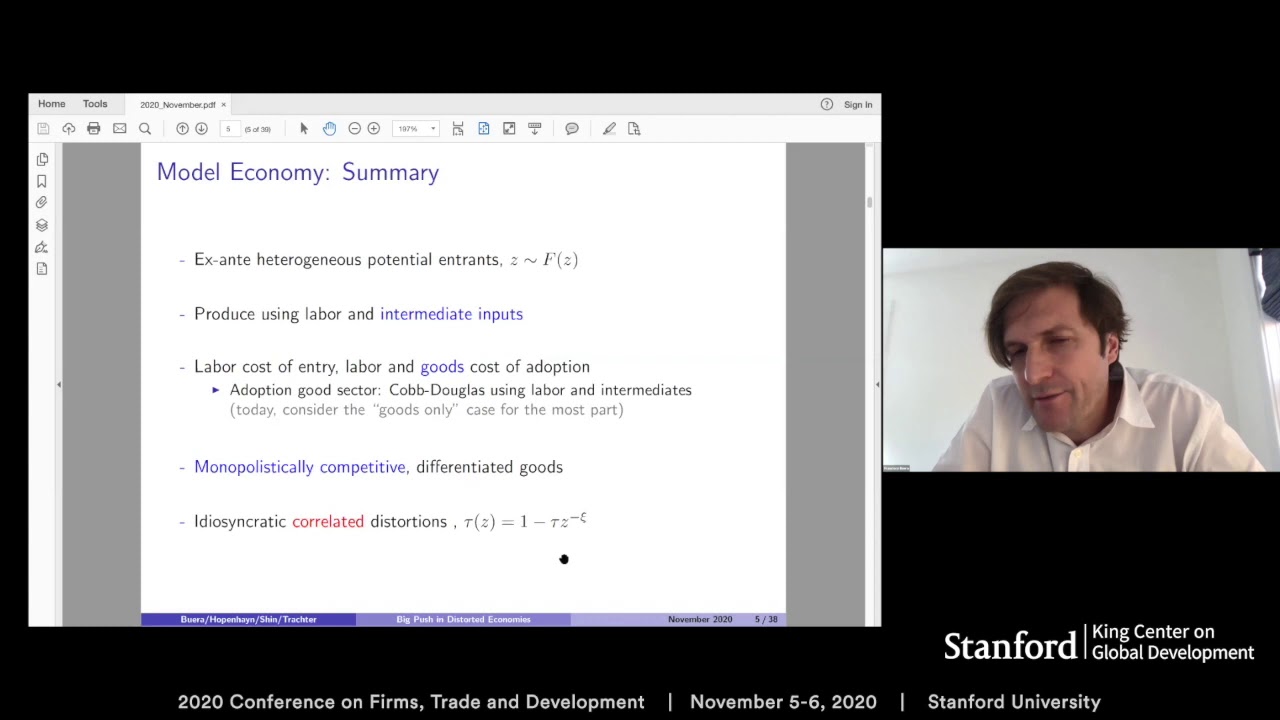 2020 Conference on Firms, Trade and Development - Francisco Buera