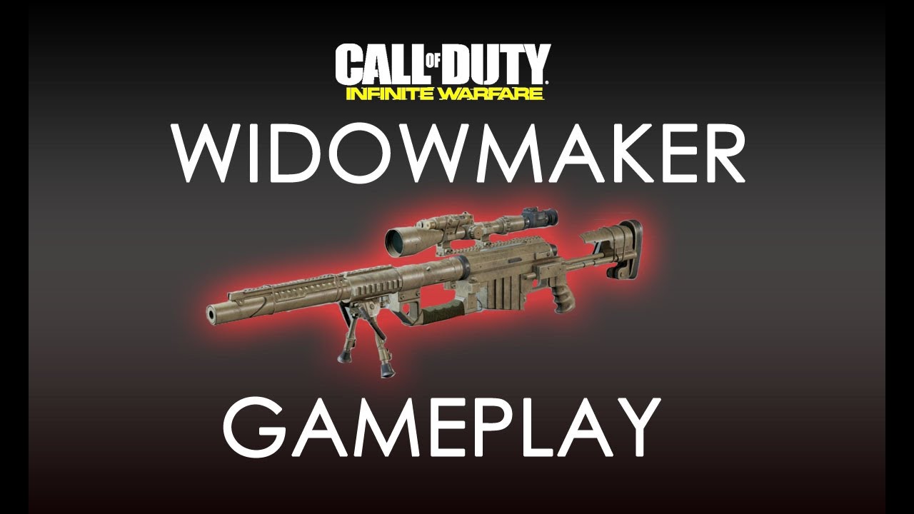 Widowmaker Gameplay (Burst Fire Sniper) - Infinite Warfare