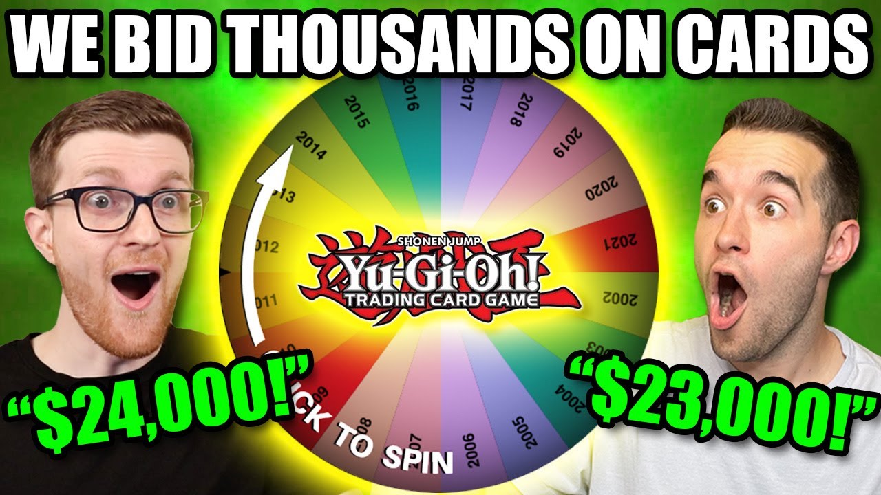 We Bid THOUSANDS on Yu-Gi-Oh! Cards & It Went Down to the Wire!  | Yu-Gi-Oh! Auction Series