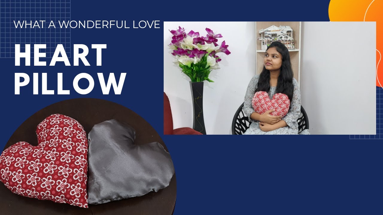 What a Wonderful Love ! | HEART PILLOW | Jaspher Jerith