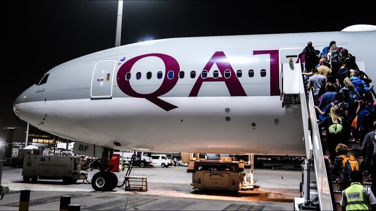 Evening Trip Report | Doha to Accra |  Qatar Airways ( Economy class ) Boeing 787-8 Dreamliner