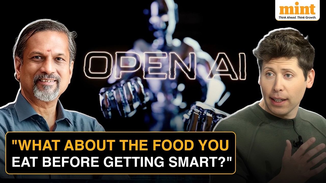 Sam Altman Faces Criticism After Equating AI Energy Needs To 'Trained' Human Workers, Vembu Says...