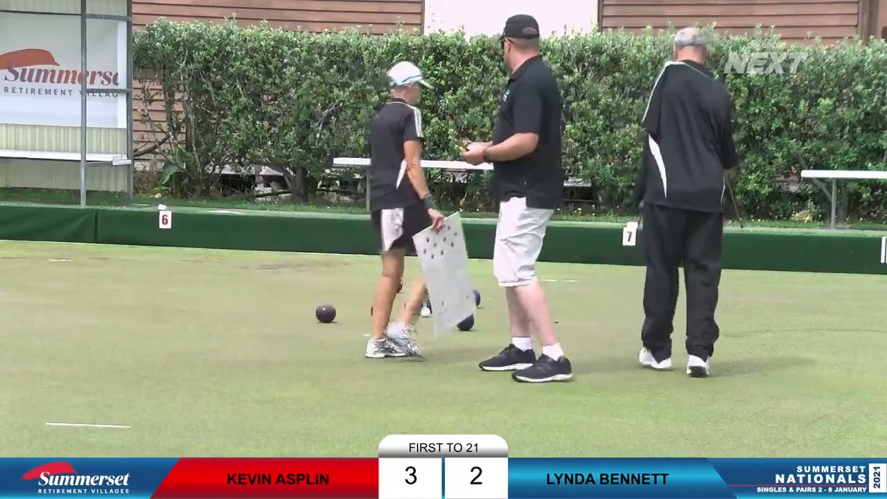 NZDLBA Singles Semi Final   Summerset National Championships   Bowls