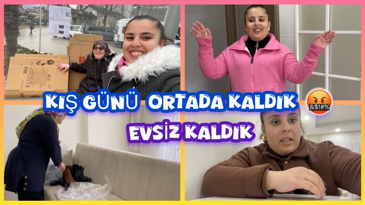 EV İPTAL OLDU😡KIŞ GÜNÜ ORTADA KALDIK🤬EN BERBAT GÜN😣#açıklama #iftar #sohbet #vlog 