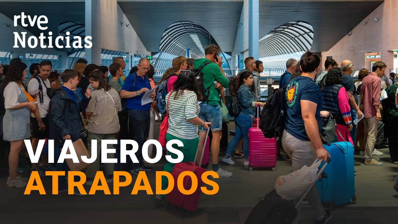 DANA: MILES de VIAJEROS sufren RETRASOS y CANCELACIONES de TRENES por el TEMPORAL EXTREMO | RTVE