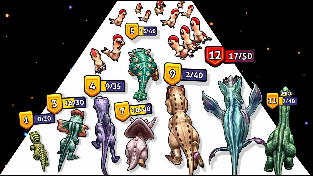 Dino Royale 3D : Dinosaur Evolution game in MAX LEVEL ( Level Up Dinosaur, Dino.io )