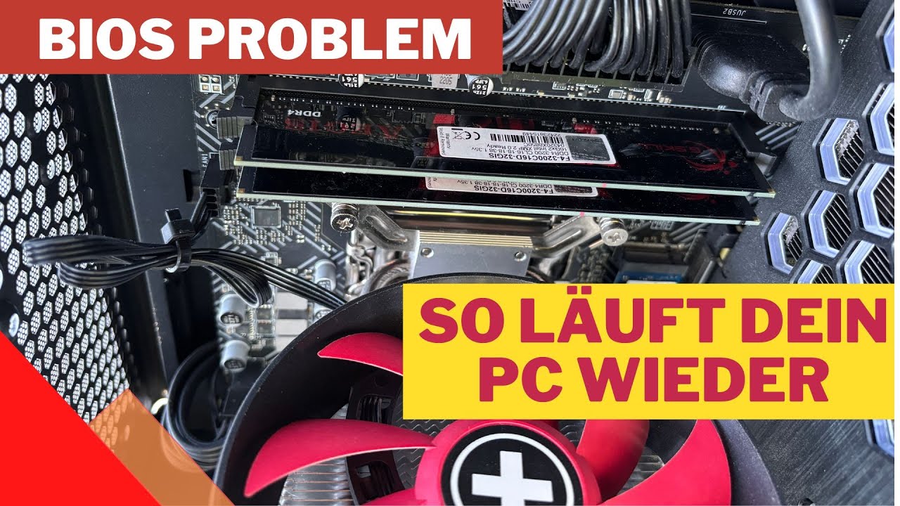 Bios zur&uuml;cksetzen und PC retten - in 60 Sekunden