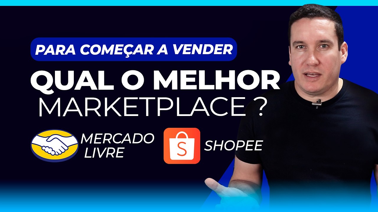 MERCADO LIVRE OU SHOPEE QUAL O MELHOR PARA COMEÇAR A VENDER?