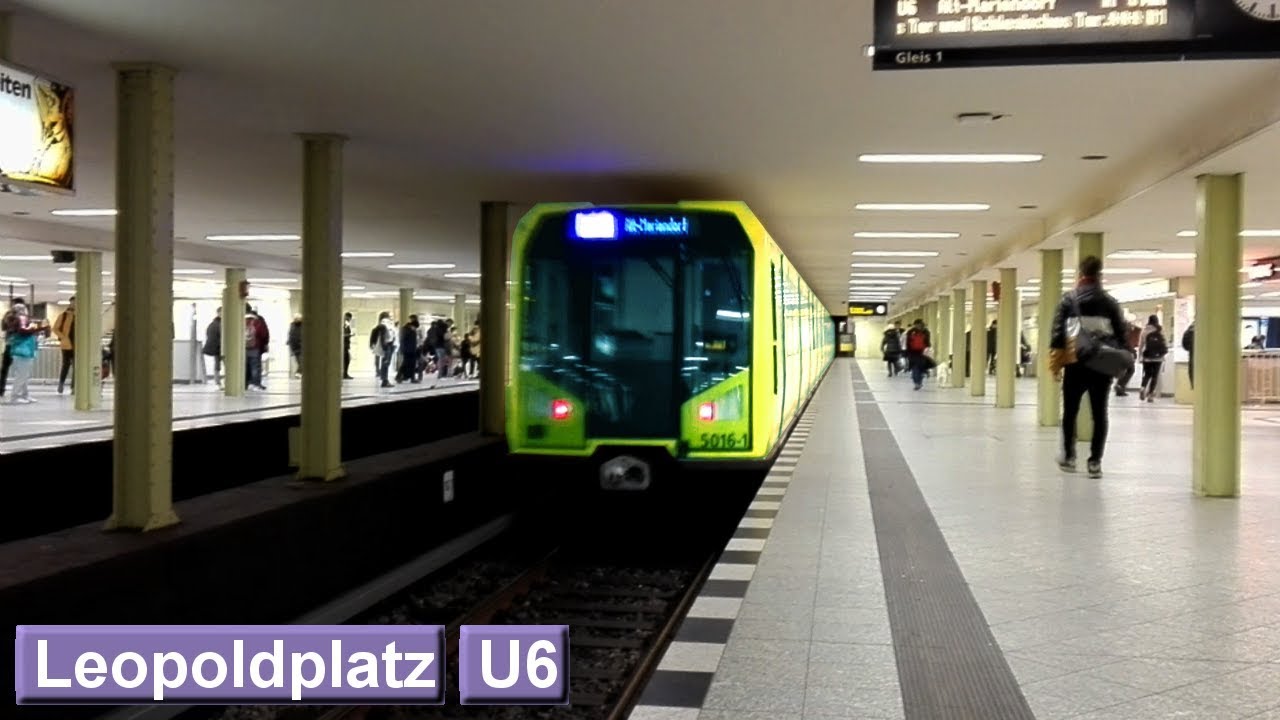 Leopoldplatz U6 : Берлинский метрополитен ( BVG H - F92 )