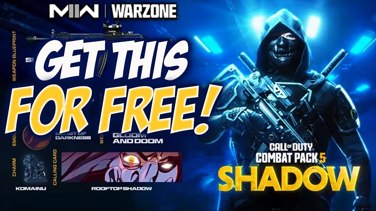 How to get the FREE Season 5 Combat Pack in MWII Warzone 2😱😈