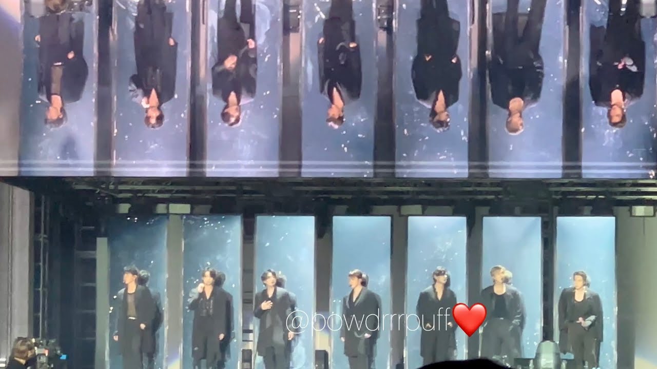 220416 - FANCAM - Blue & Grey - BTS PTD Las Vegas - Day 4 @ Allegiant - 4K 직캠