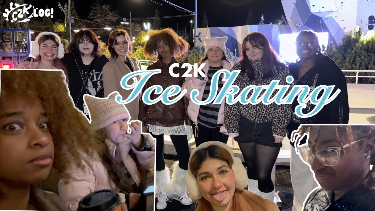 crashing the ice rink in chicago | C2K Log #6