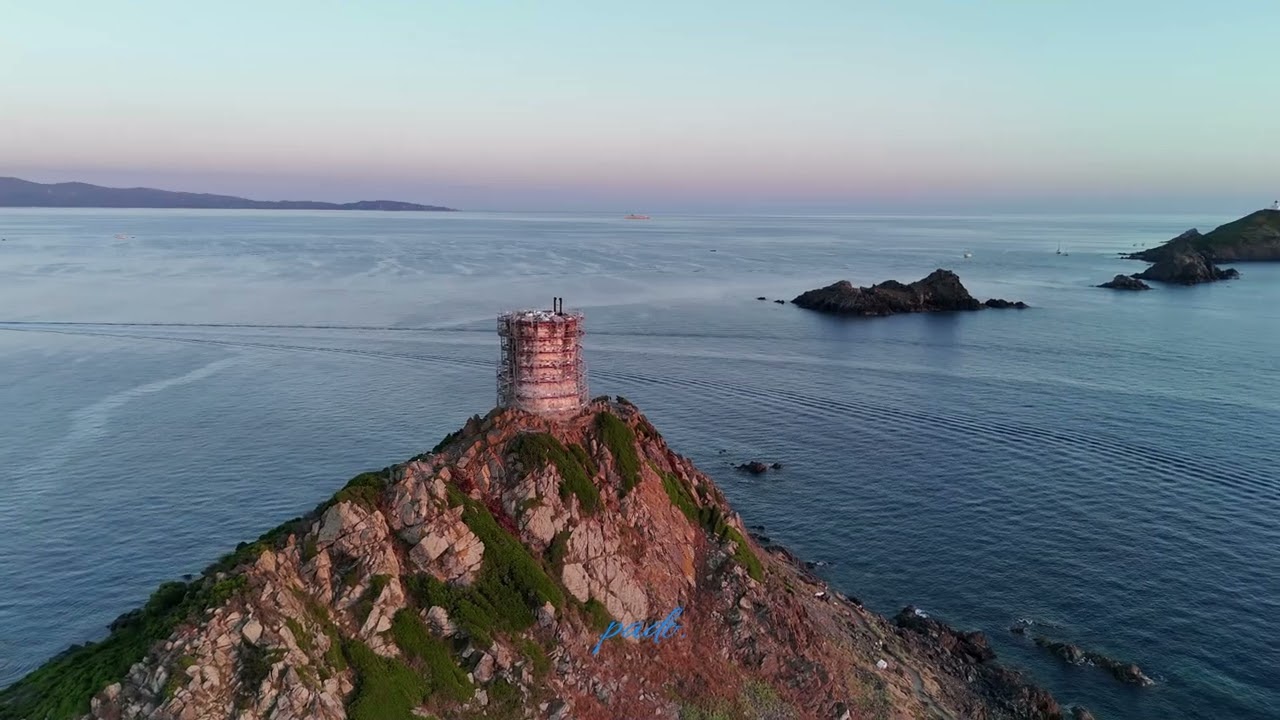Les Sanguinaires,La Parata.4K Cinematic.Made in Corsica.