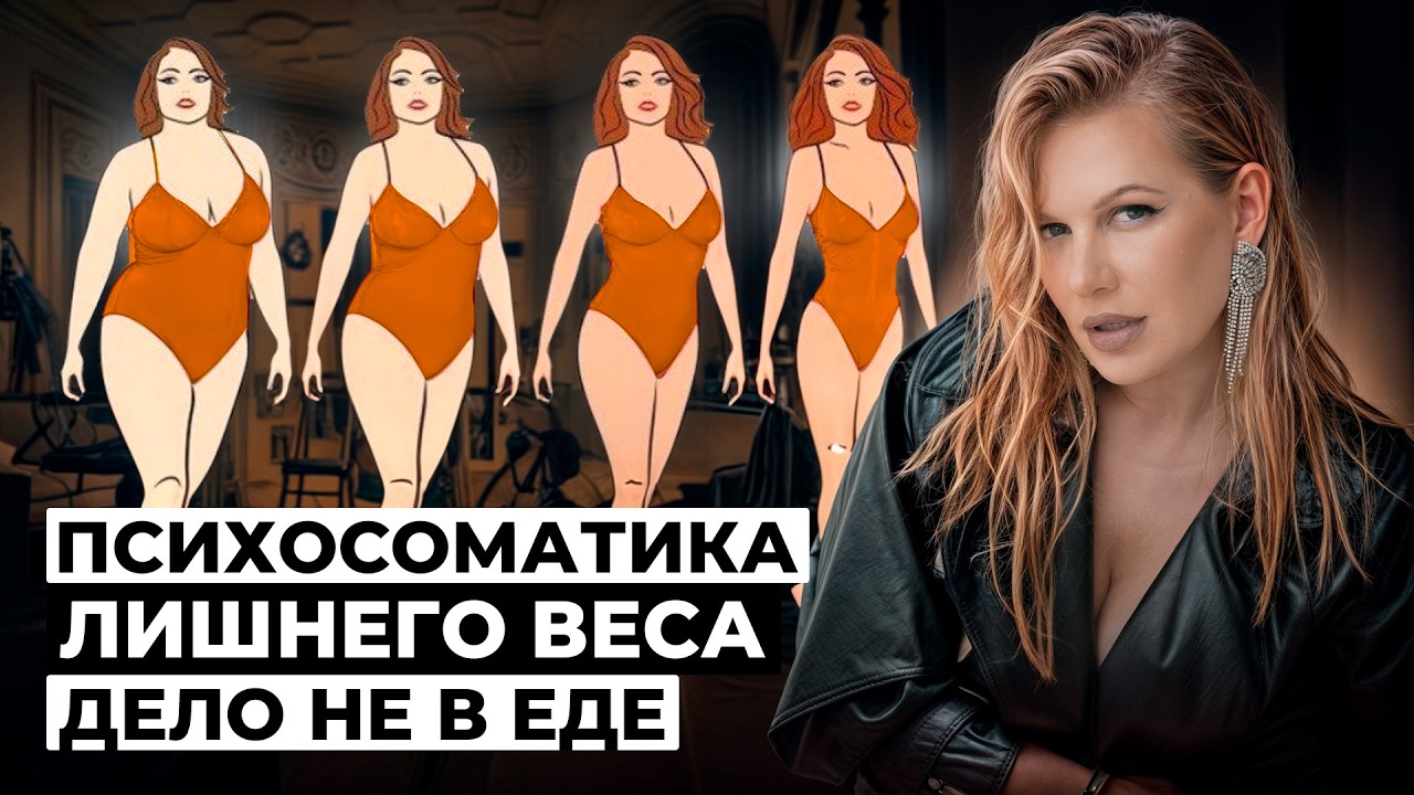 Почему психика не даёт похудеть? Как вес связан с безопасностью? Психосоматика и её скрытые выгоды