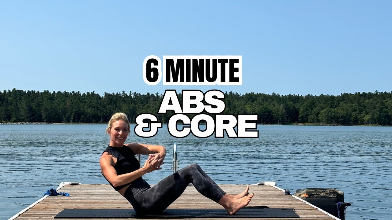 6 MIN DAILY AB WORKOUT | Express Core Workout | Strengthen & Sculpt | No Equipment