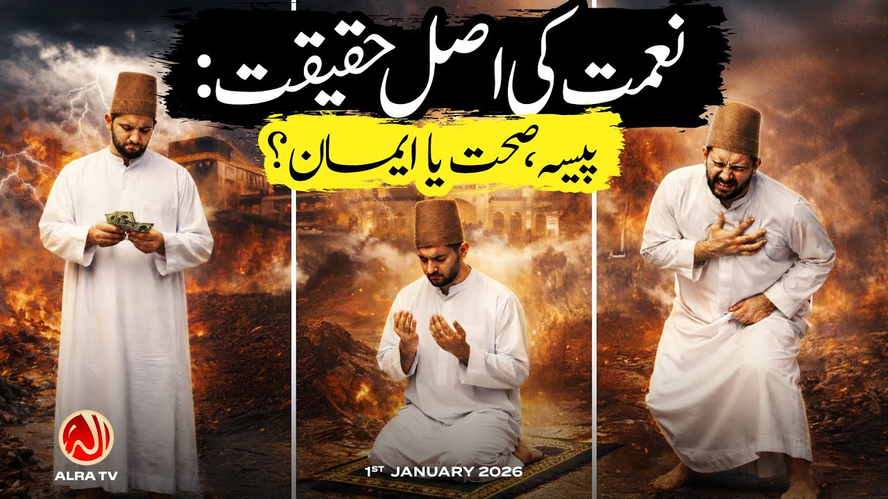 Naimat Ki Asal Haqeeqat: Pesa, Sehat ya Imaan? | Younus AlGohar | ALRA TV
