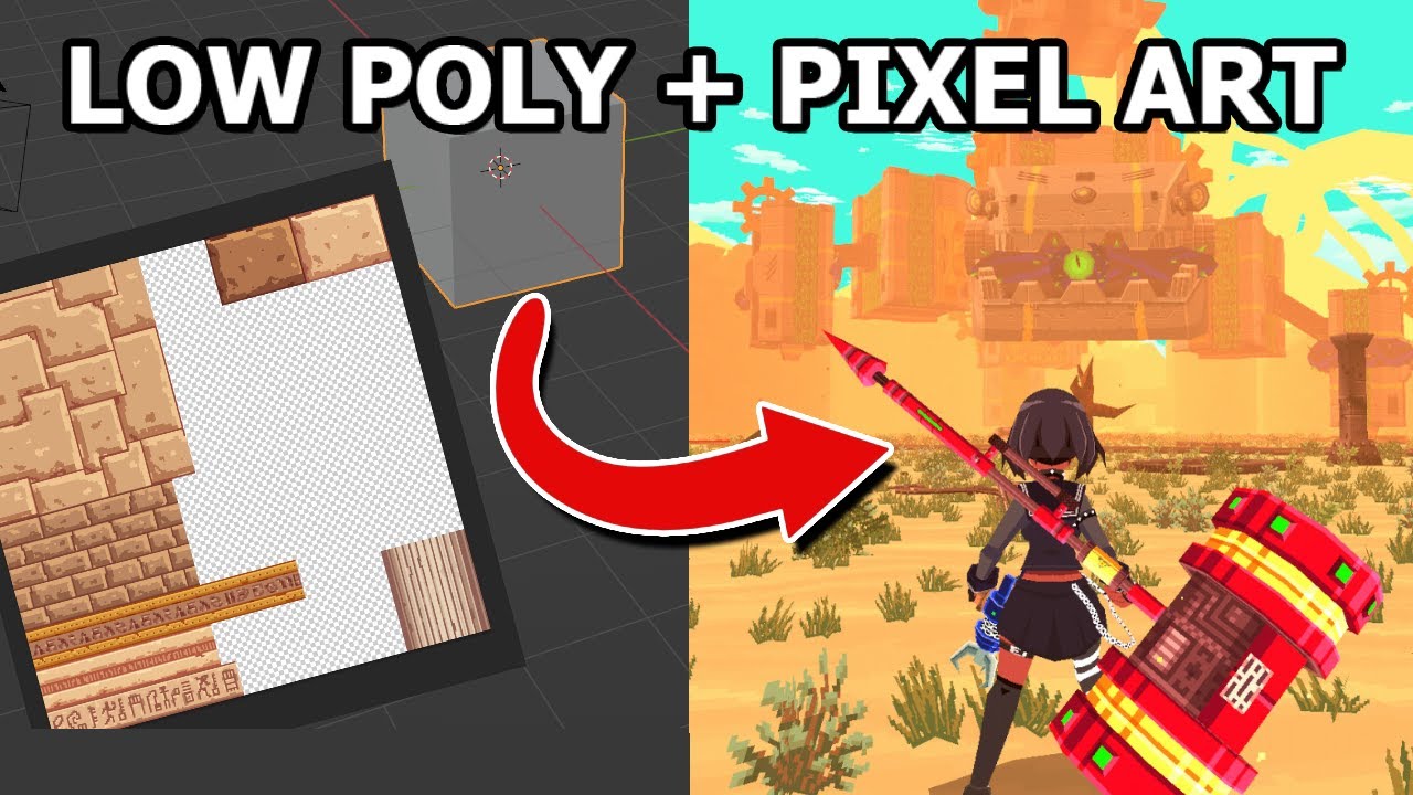Como são feitos os cenários de ABYSS X ZERO em Low Poly e Pixel Art (+ pequeno rant Gamescom LATAM)