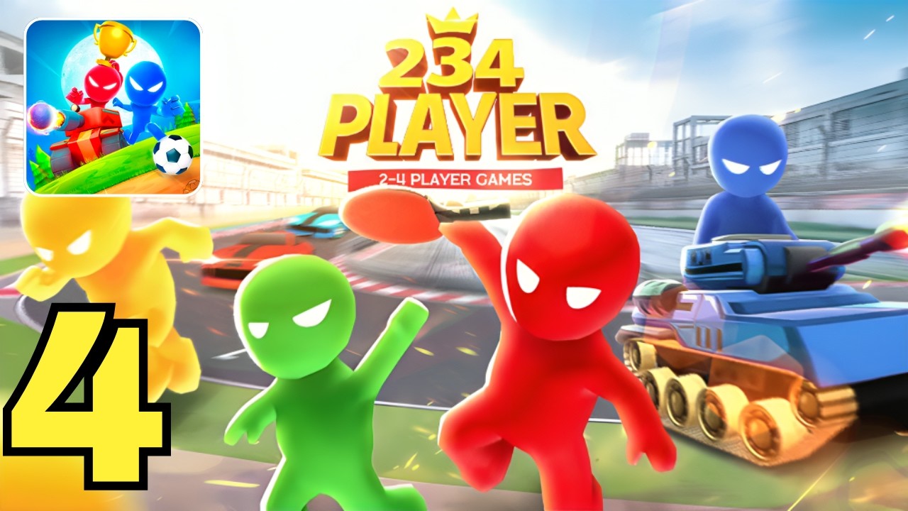 Stickman Party Gameplay Walkthrough Part 4 (Andriod, IOS)