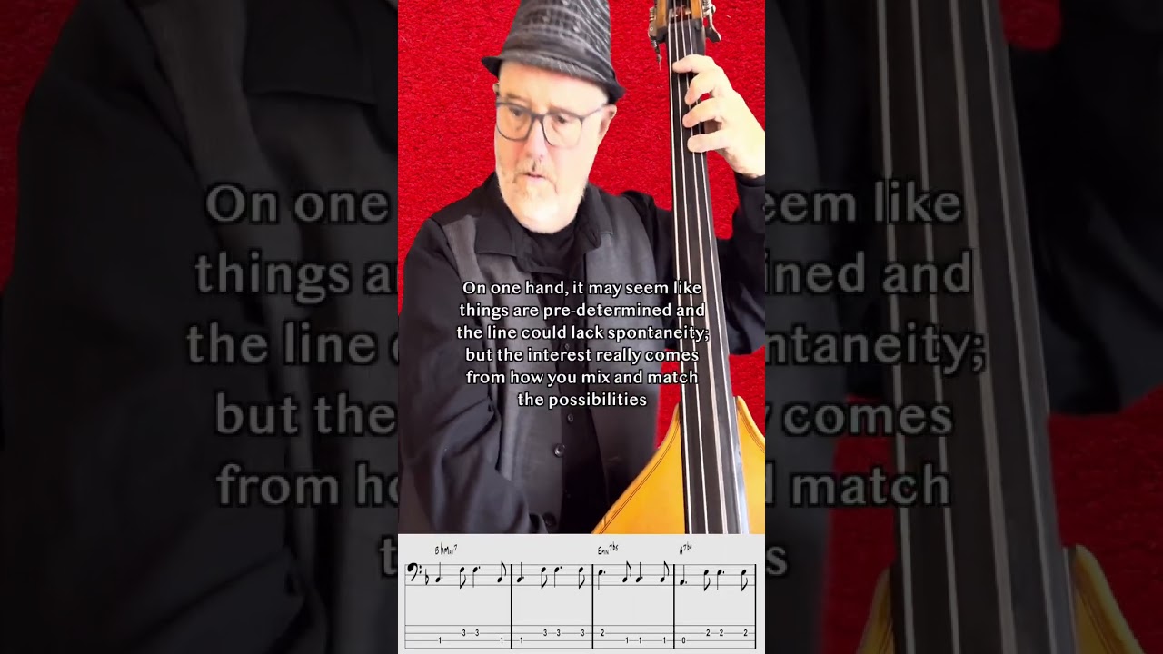 Jazz Bass Lines With Tabs:  Bossa Bass On Chega de Saudade (No More Blues) By Antonio Carlos Jobim