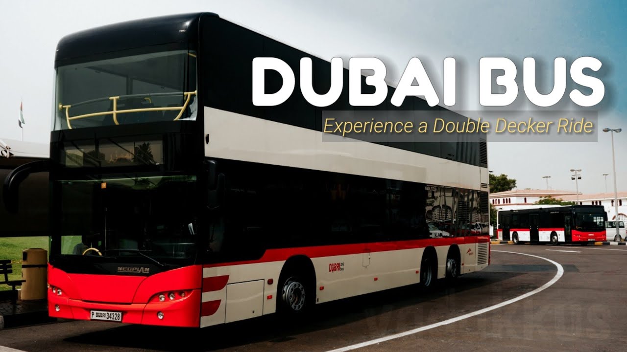 Dubai Bus | A Double Decker Ride from International City to Oud Metha | Dubai UAE
