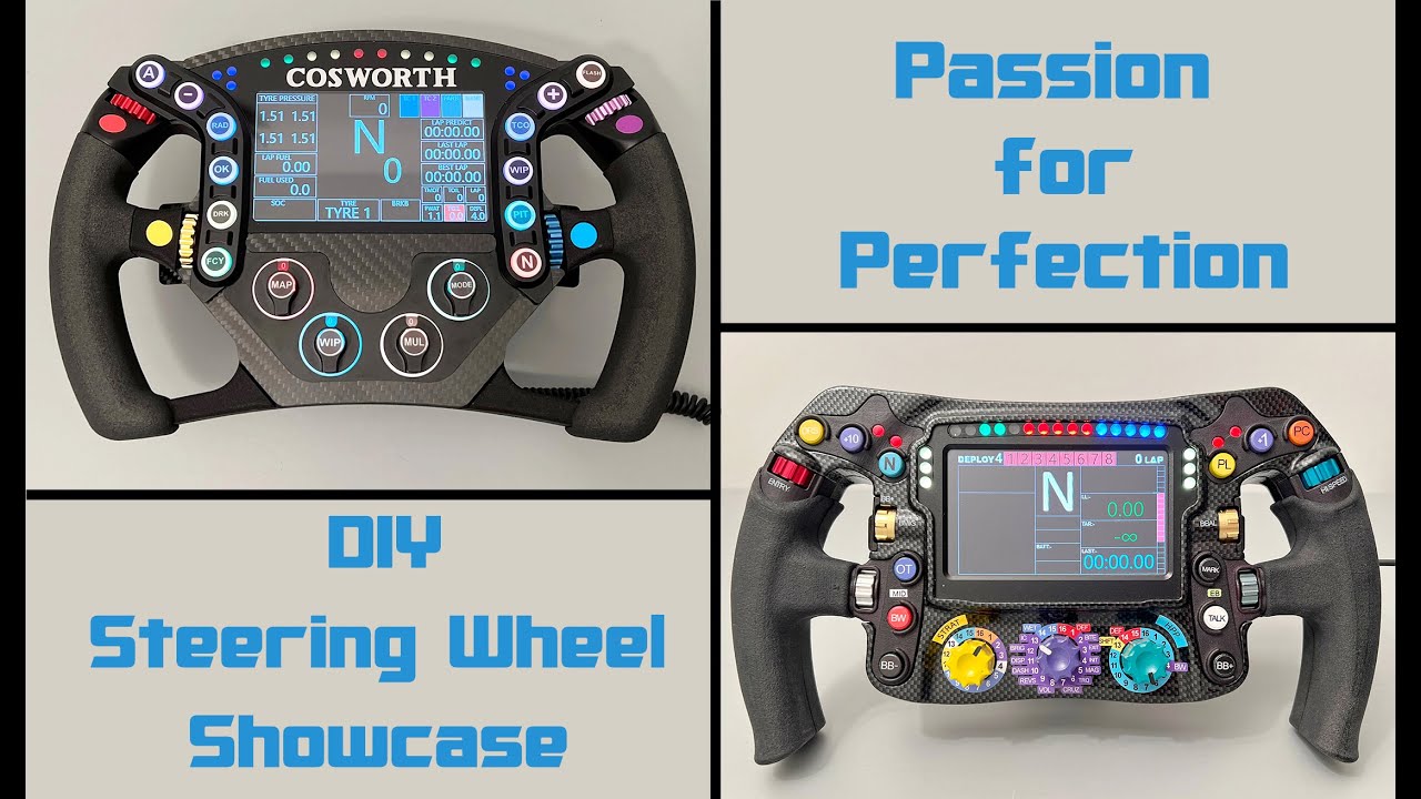 passion for perfection - the DIY steering wheel showcase