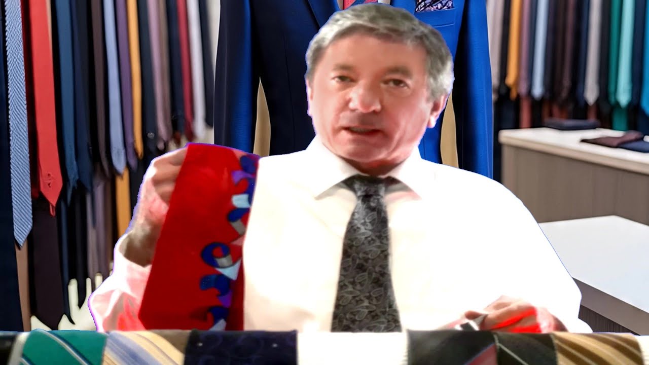 ASMR The Tie Store- relaxing RP . Soft voice and triggers.