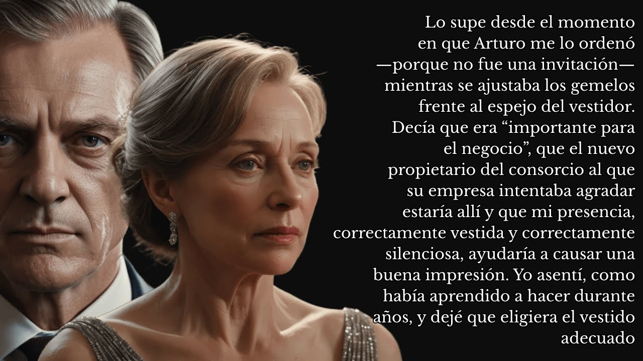 Mi marido me llevó a una gala solo para lucirse ante su nuevo jefe. “Quédate atrás”, me dijo…