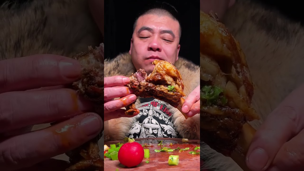 蒙古美食手撕（黄膘牛排）请您鉴赏！#内蒙古 #美食