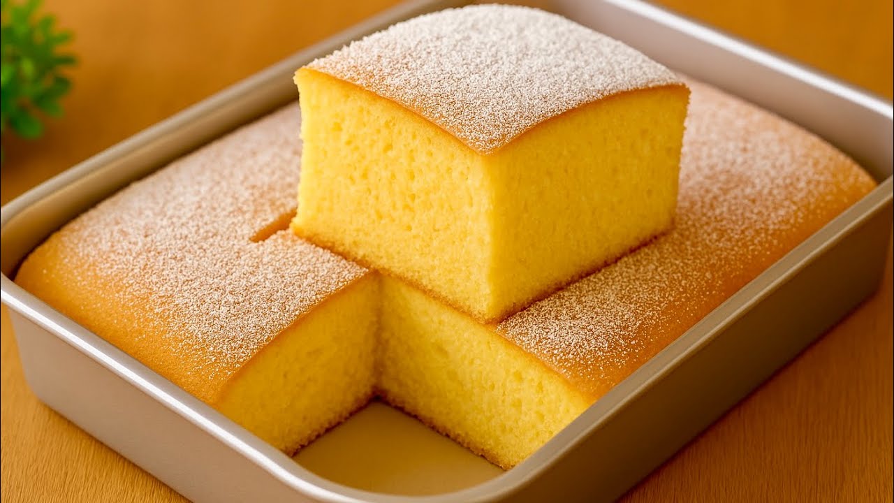 Easy Sponge Cake in 5 Minutes – Fluffy, Quick & Affordable!