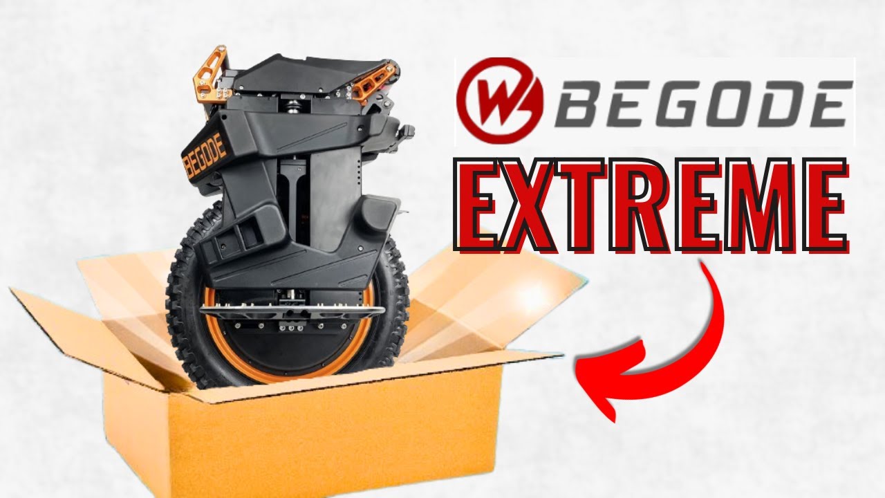 Monociclo Begode Extreme CHEGOU! Unboxing Completo