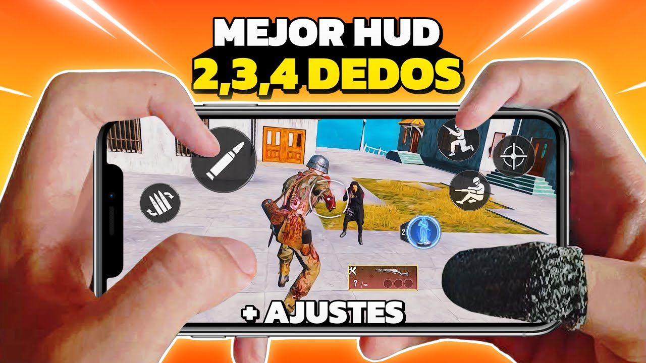 EL MEJOR HUD de 2, 3 y 4 DEDOS para BATTLE ROYALE en COD MOBILE Tips y Trucos